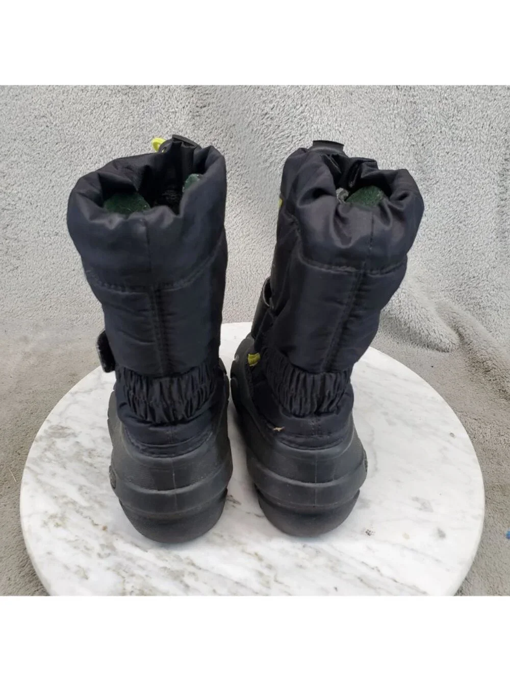 Sorel Shoes Kids Size 6 Flurry Black Snow Boots *Read*